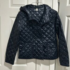 J.Crew quilted pea coat